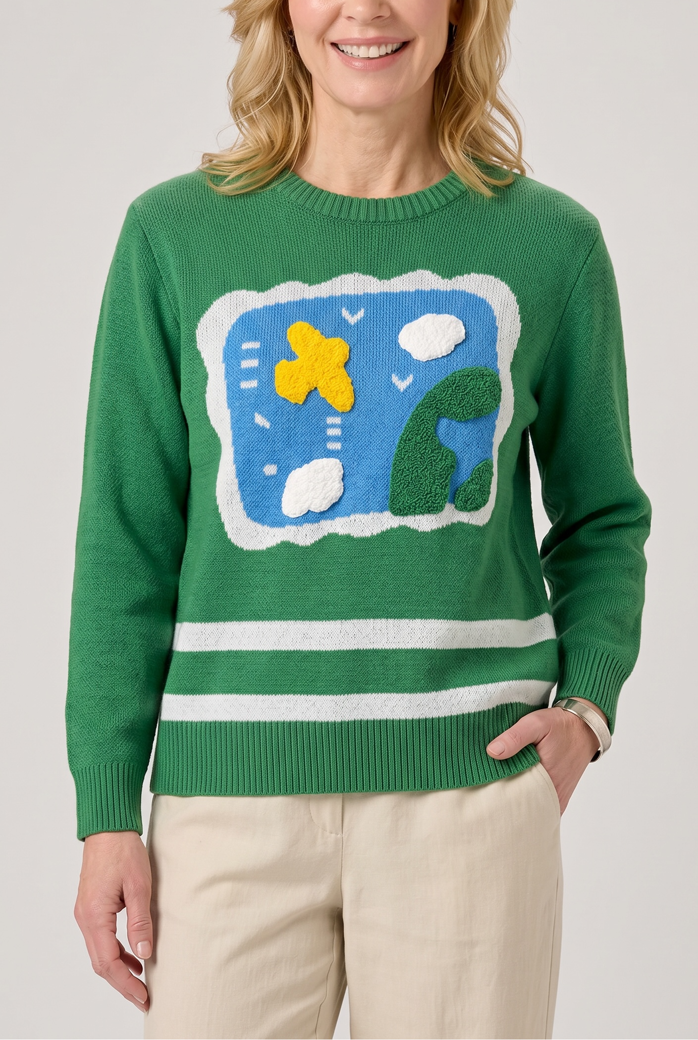 Golden Girls Rose Nylund’s Airplane Sweater