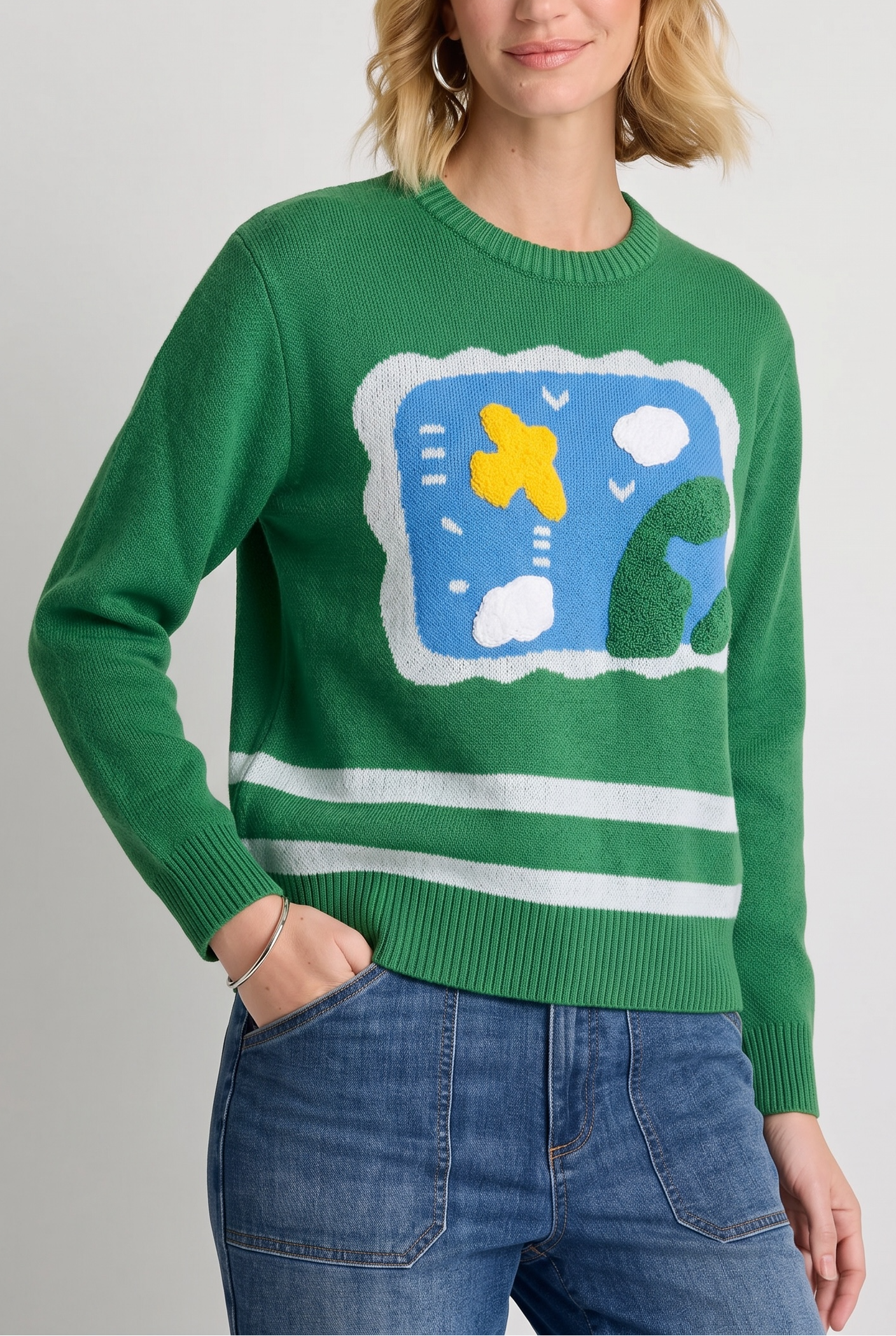 Golden Girls Rose Nylund’s Airplane Sweater